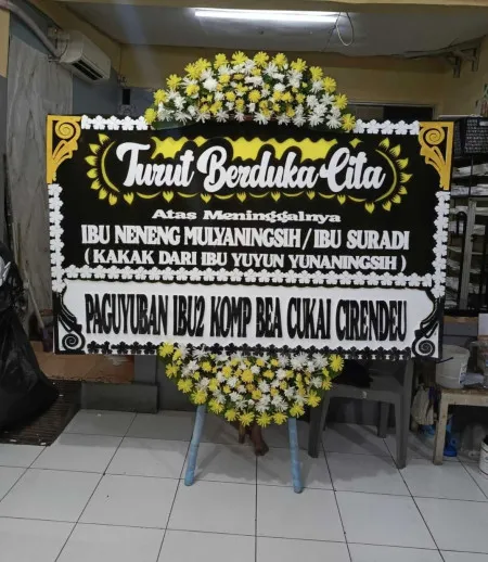 Papan Bunga Duka Rs Cipto Mangunkusumo