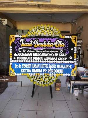 Papan Bunga di Rs Cipto Mangunkusumo